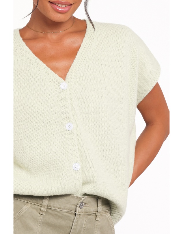 Petal & Pup - Mariana Knit Vest - Sage