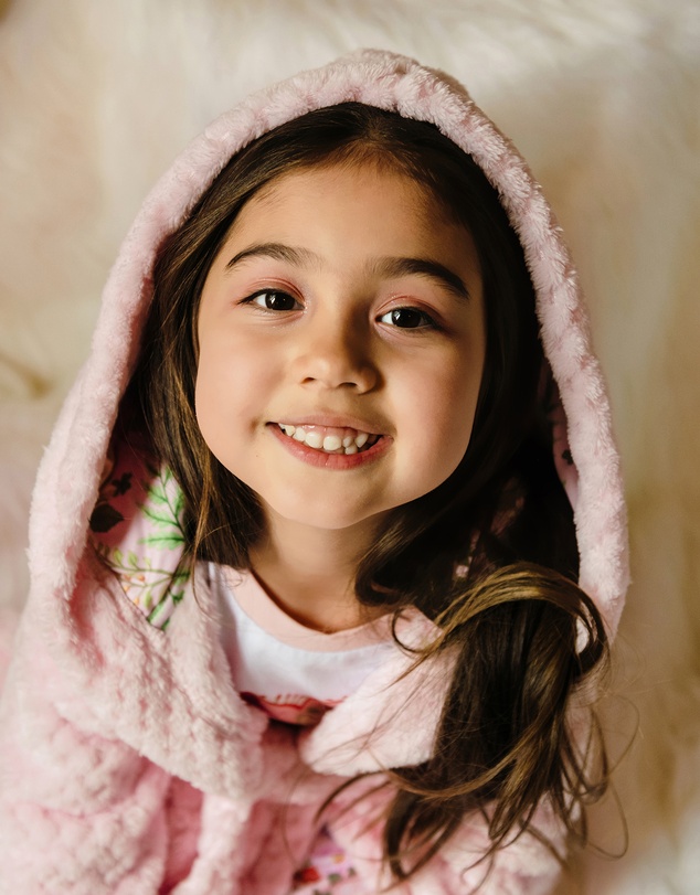 Fleur Harris - 'Days of Enchantment' Snuggly Robe in Pink