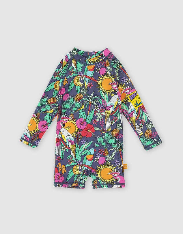 Goldie + Ace - Paradise Short Leg Swimsuit - Babies-Kids