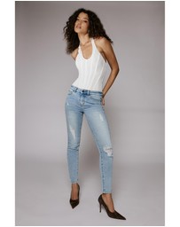 Bardot - Kate Mid Blue Jeans