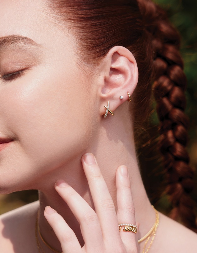 Ania Haie - Gold Pave Ring