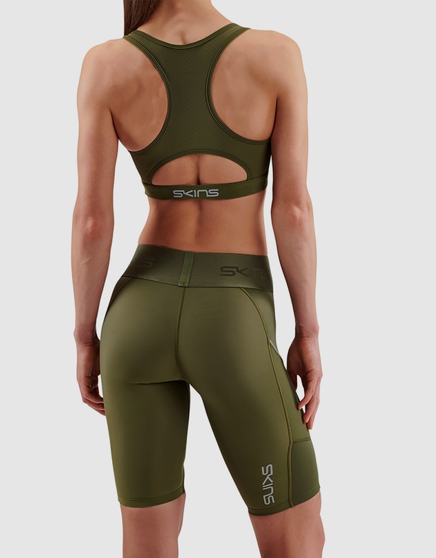 SKINS - SKINS Women's Series-3 Activewear Elite Bra Khaki