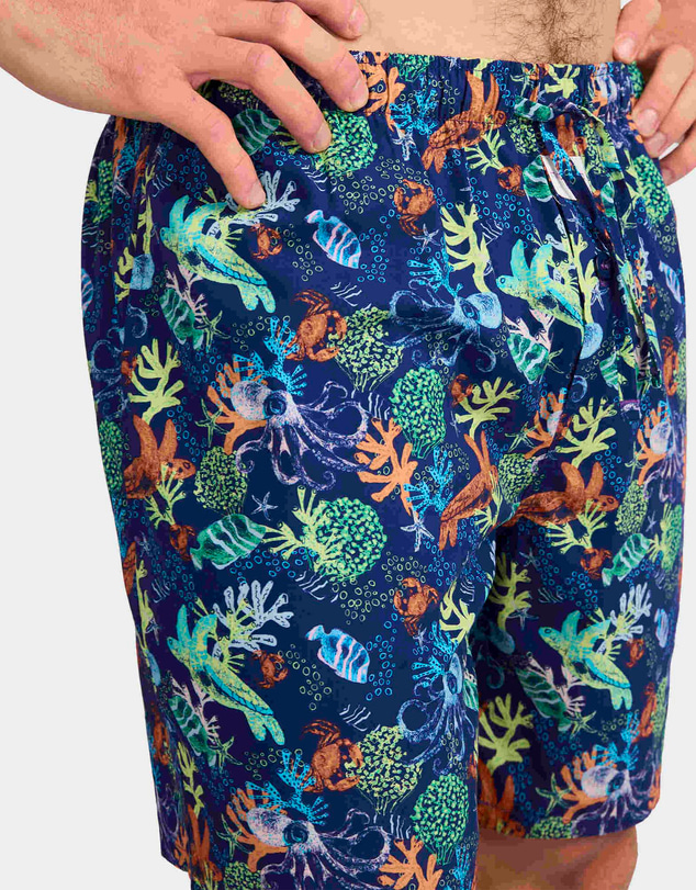 Mitch Dowd - Mitchdowd Coral Garden Bamboo Sleep Shorts