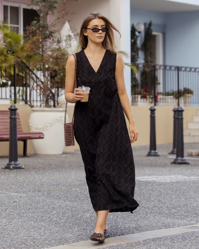 ALEXANDRA - Zorra Maxi Dress Black