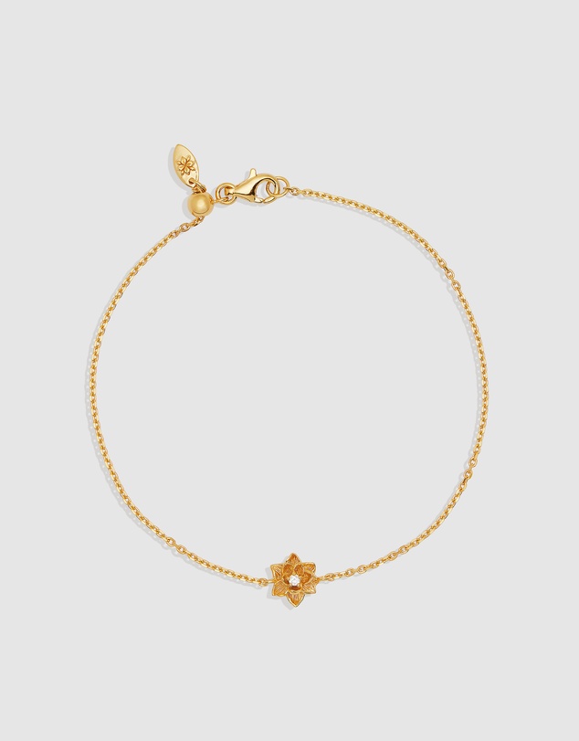 By Charlotte - Bloom Within Lotus Bracelet