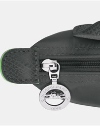 Longchamp - Le Pliage Green Pouch With Handle