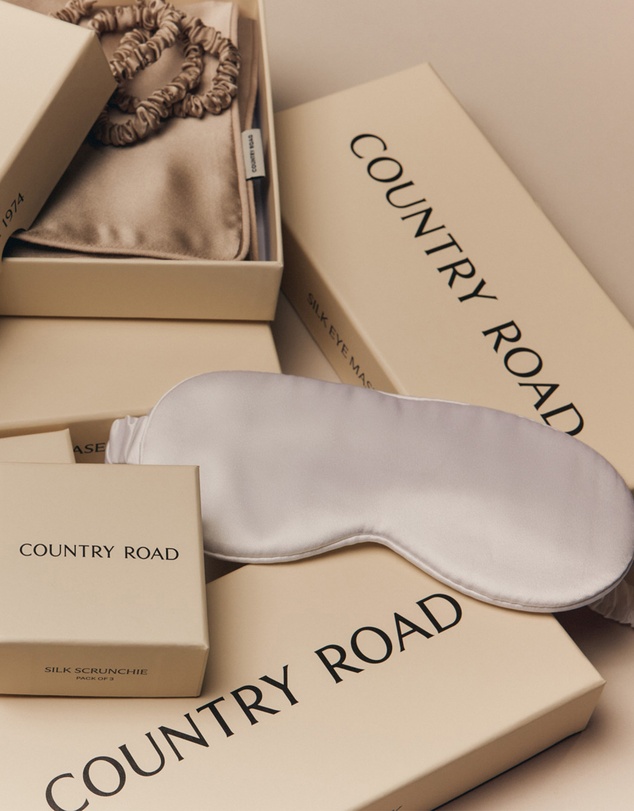 Country Road - Silk Eye Mask