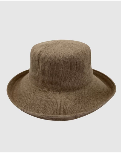Jacaru - Jacaru 1506 Knitted Bucket Hat - Large Brim