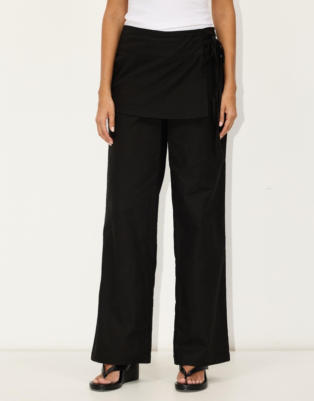 Dazie - Overcast Linen Blend Pants