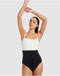 JETS - Versa Rib Minimal Tank One-Piece Swimsuit