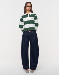 Abrand - 95 Barrel Crop Jeans - ICONIC EXCLUSIVE