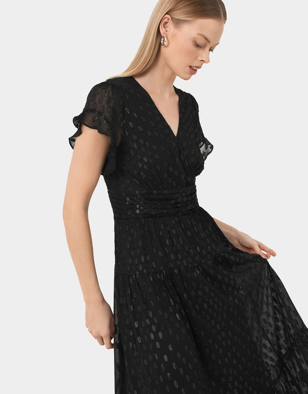 Forcast - Minda Glitter Maxi Dress