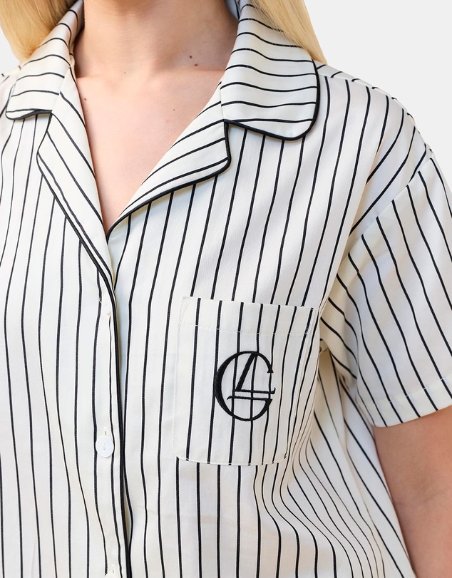 Gingerlilly - Lisa Stripe Long Pant PJ Set