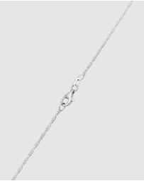 Kuzzoi - ICONIC EXCLUSIVE - Necklace Rod Pendant Rectangle in 925 Sterling Silver