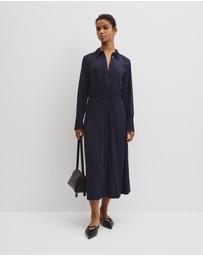 Country Road - Pinstripe Shirt Dress