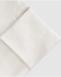 Politix - Silk Paisley Jacquard Pocket Square