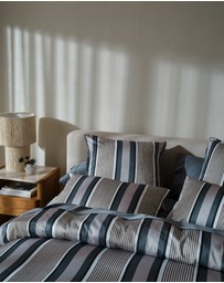 Linen House - Nara Bamboo Cotton 400TC Stripe Quilt Cover Set