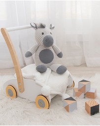 Living Textiles - Knitted Toy - Zac the Zebra
