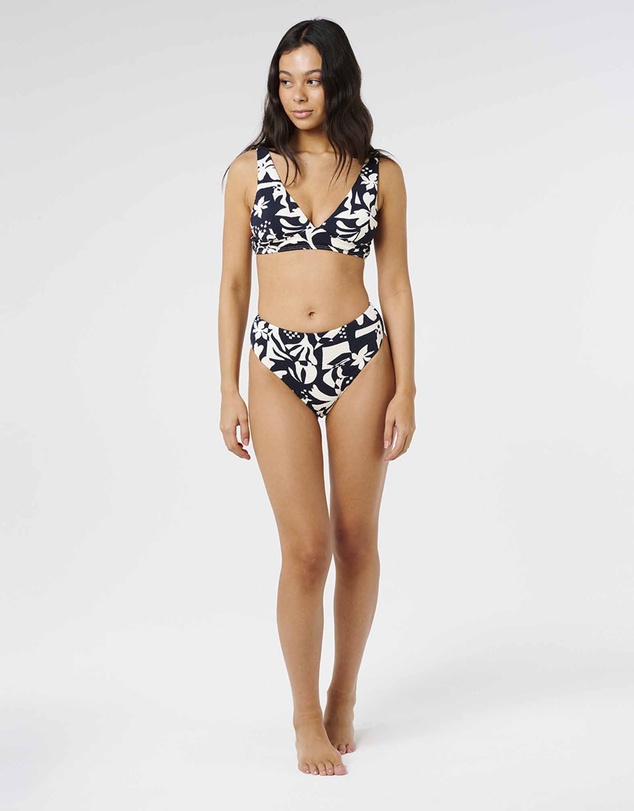 Rip Curl - Topanga Geo Good Pant Coverage Bikini Bottom
