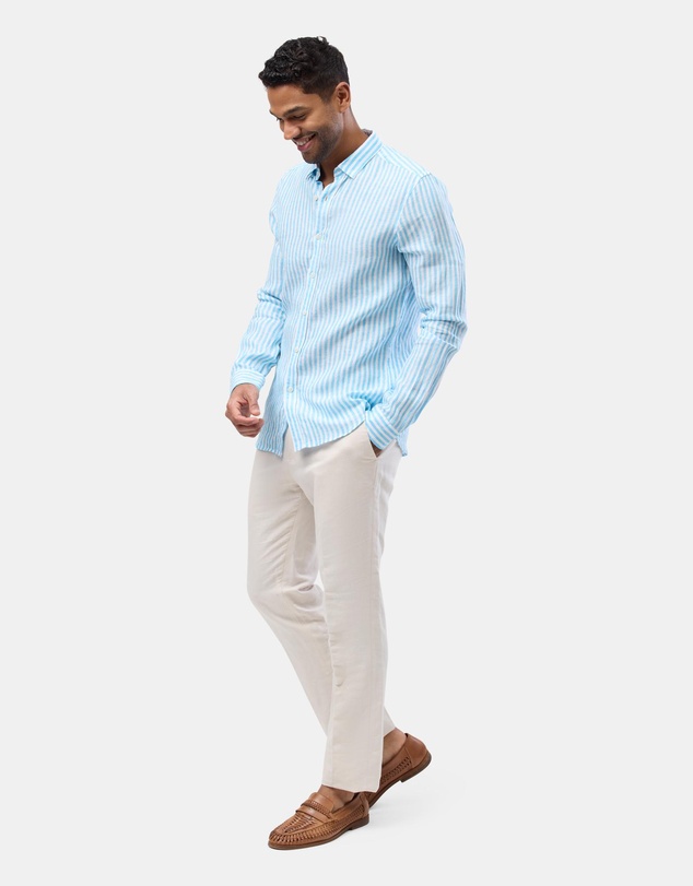 Brooksfield - Linen Casual Shirt
