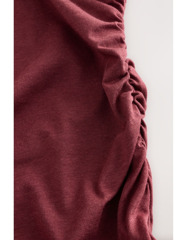 NEXT - Side Seam Ruched Detail Midi Length Sleeveless Dress