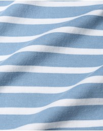 Seasalt - Seasalt Cornwall Blue Sailor 3/4 Sleeve Top Jersey