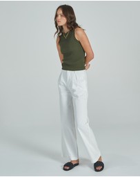 DRICOPER DENIM - Joey Forest Green Top