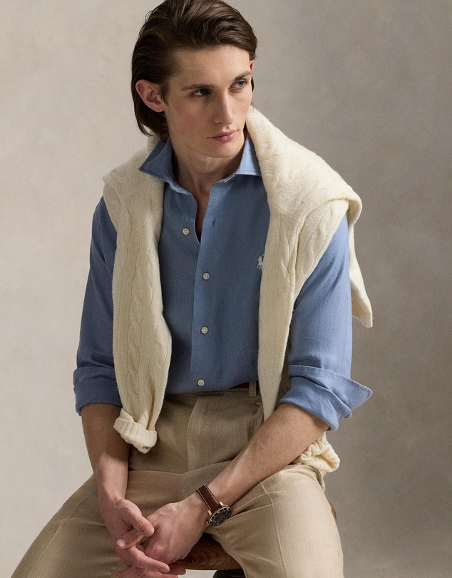 Polo Ralph Lauren - ICONIC EXCLUSIVE - Custom Fit Linen Shirt
