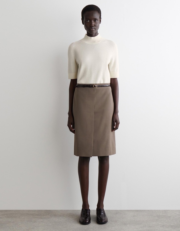 COS - Merino Wool-Blend Pencil Skirt