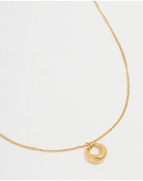 Lovisa - Waterproof Gold Plated Stainless Steel Bold Pendant Necklace