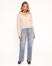 Petal & Pup - Anais Knitted Jacket - Ecru