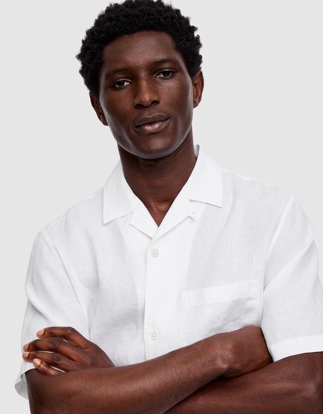 ARKET - Beckhamn Linen Resort SS Shirt