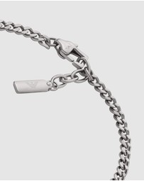 Emporio Armani - Emporio Armani Silver-Tone Bracelet