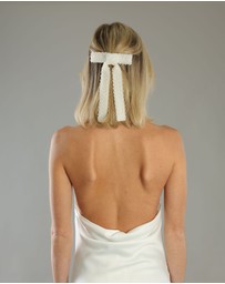 Morgan & Taylor - Vanessa Hair Bow in White
