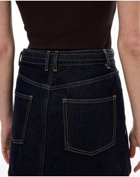 Witchery - Denim Belt Mini Skirt