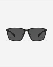 Hawkers Co - HAWKERS Track Flex - Polarized Black Dark Sunglasses for Men
