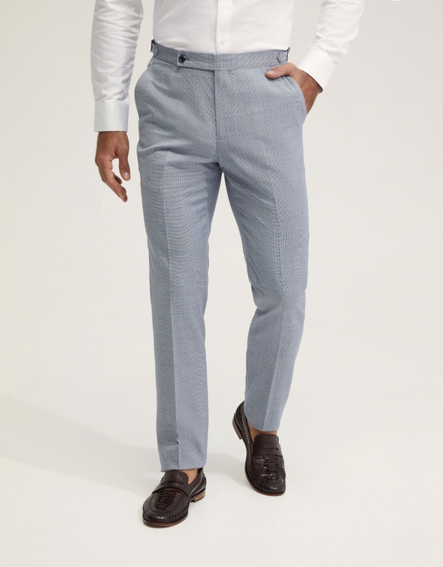 Oxford - Byron Wool Suit Trousers With Side Tab