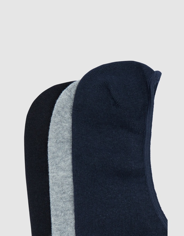 yd. - Super Invisible 3 Pack Socks