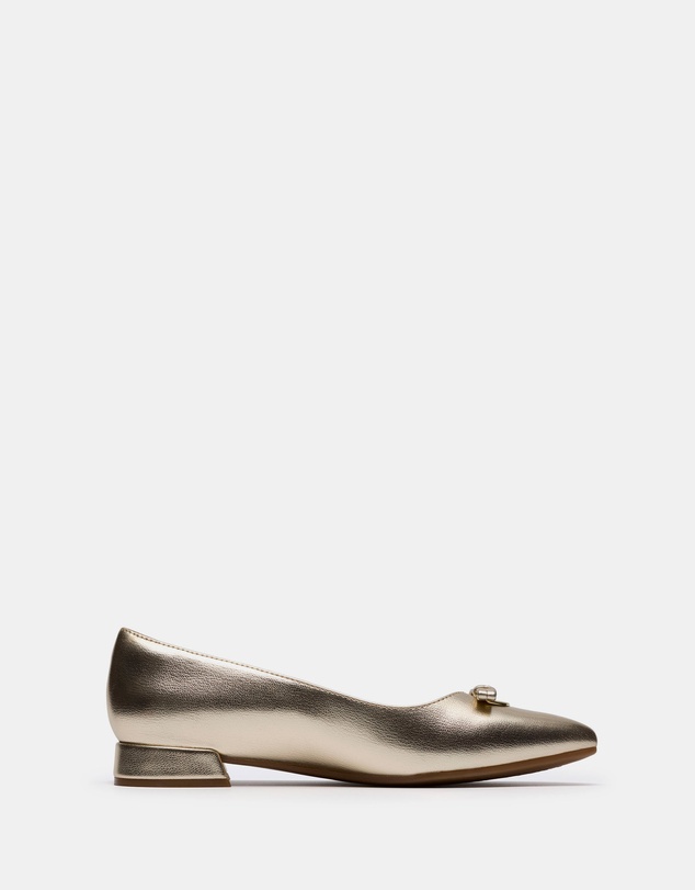 Clarks - Natalyn Trim Gold Metallic