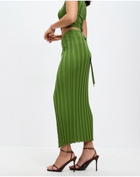 Third Form - Liaison Knit Wrap Skirt
