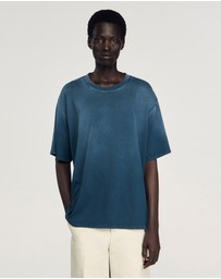 Sandro - Washed Blue Tee Shirt