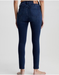 Calvin Klein Jeans - High Rise Super Skinny Ankle Jeans
