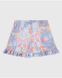 Aqua Blu Kids - Etoile Blossom Lycra Boardshorts - Teens