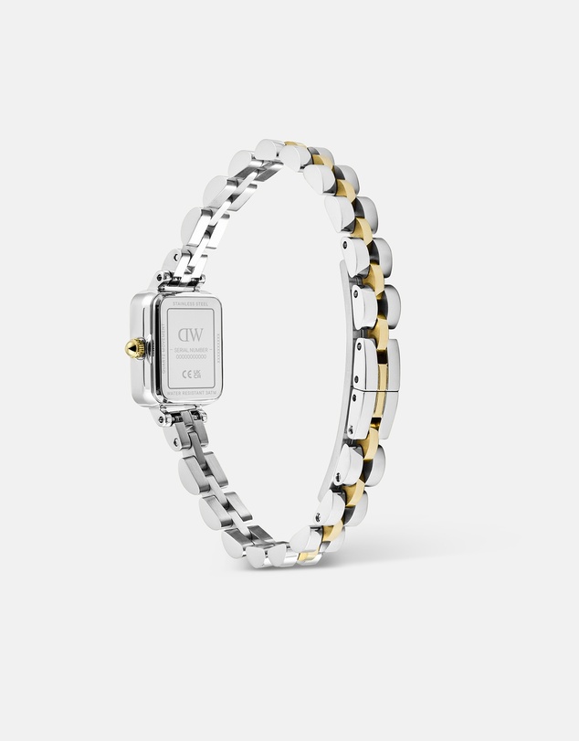 Daniel Wellington - Quadro Mini Arch 3-Link Amber Two-Tone