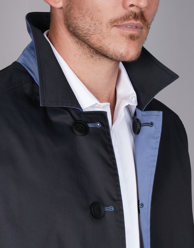 Simon Carter - Montague Reversible Overcoat