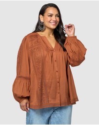 The Poetic Gypsy - Retrograde Peasant Blouse