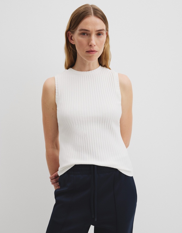 Country Road - High Neck Rib Tank