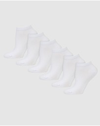 Pussyfoot - 6 Pack Bamboo Cotton Casual Ankle Sneaker Socks