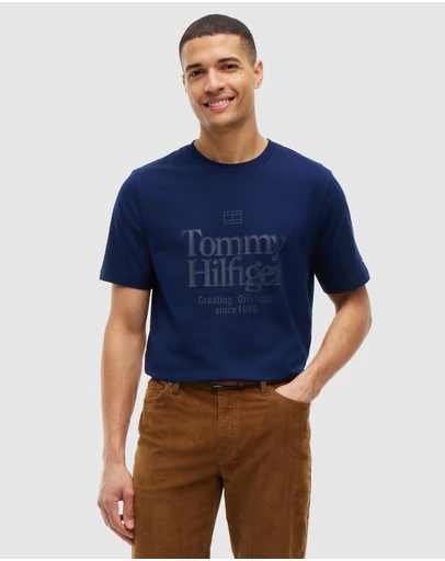 Tommy Hilfiger - Tonal Graphic Jersey T-Shirt