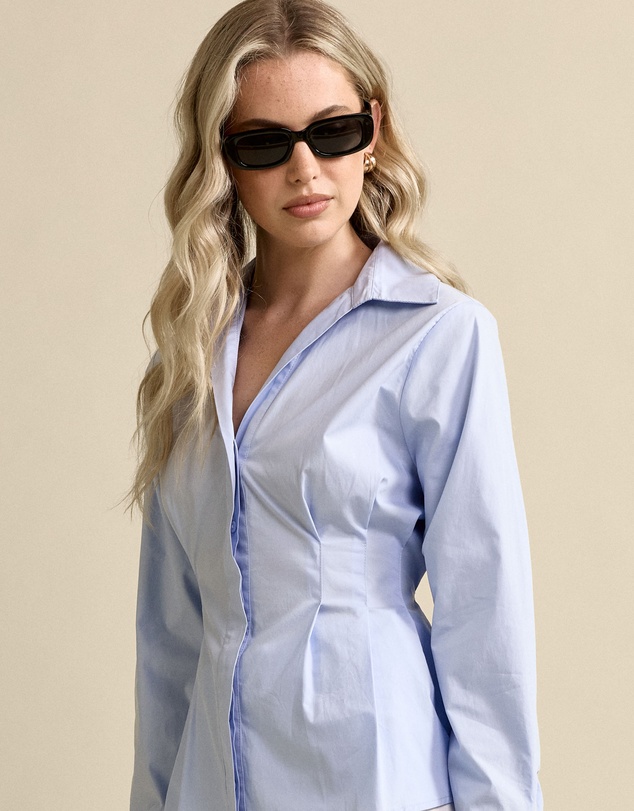 MVN - Fitted Waist Cotton Shirt